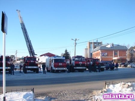 Выставка пожарно-спасательной техники.