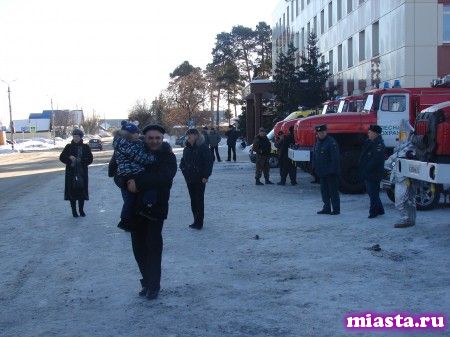 Выставка пожарно-спасательной техники.