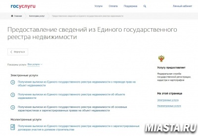 Тюменцы могут заказать выписку из ЕГРН на сайте госуслуг