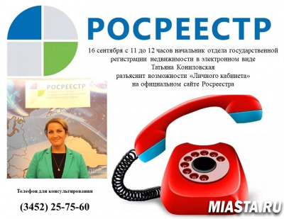 Тюменский Росреестр расскажет об удобстве получения услуг в формате online