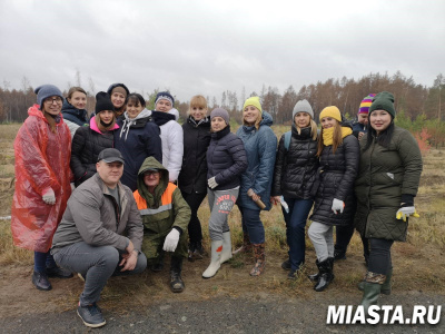 Представители тюменского Росреестра приняли участие в акции «Сохраним лес»
