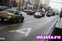 На полосах «А» в Тюмени начали устанавливать видеокамеры