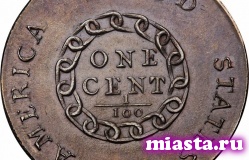 Одноцентовая монета 1793 года продана на аукционе в США за $2,35 млн