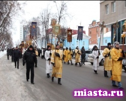 В Крещение по Тюмени пройдут два крестных хода