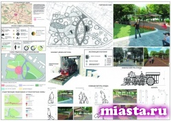 В сквере Железнодорожников появятся поезд-баня и кованые пассажиры