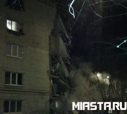 В Тюмени обрушился целый подъезд в пятиэтажном доме