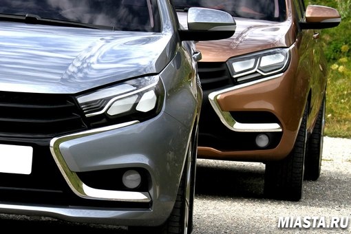 Названы цены Lada Vesta и XRAY