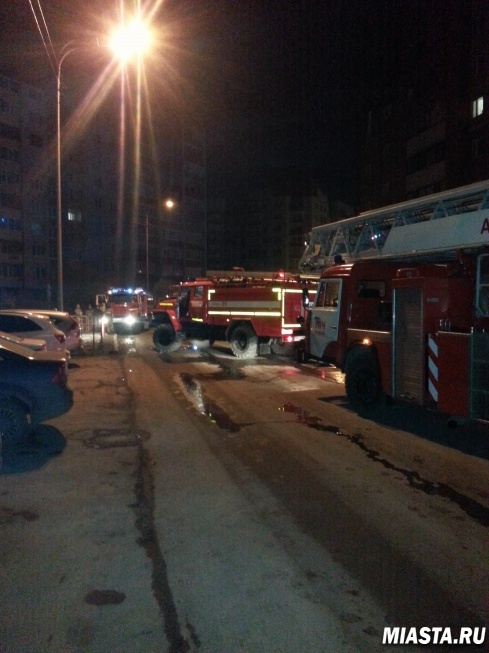 В квартире на Василия Гольцова произошел пожар