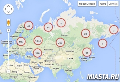 Рособрнадзор выпустил интерактивную карту вузов