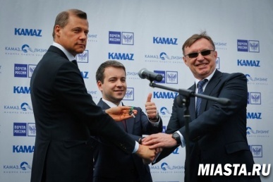 Почта России приобрела более 100 автомобилей КАМАЗ для доставки почтовых грузов