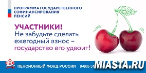 О Программе государственного софинансирования пенсий