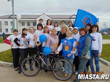 ПФР и СПР в Нижней Тавде ко Дню пожилого человека организовали велопробег