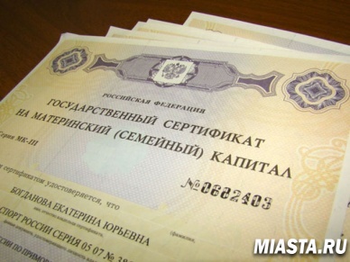 Две семьи Голышмановского района получили сертификат на материнский капитал