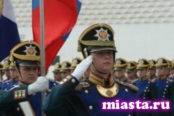 В Президентский полк служить отправились 15 тюменских призывников