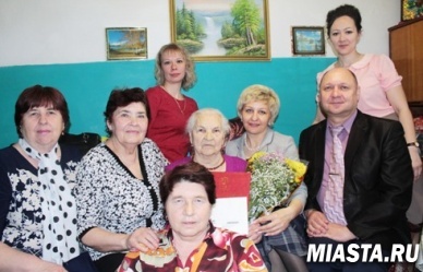 Жительницы Юргинского района отметили 90-летний юбилей