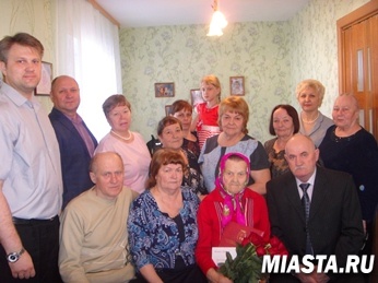 Долгожительница Юргинского района принимает поздравления