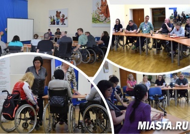 Встреча инвалидов-колясочников в рамках проекта «Академия независимой жизни для инвалидов»