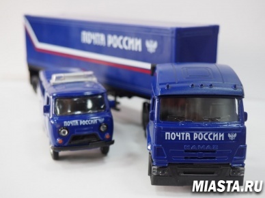 В Тюменских отделениях почтовой связи теперь можно купить легендарную «буханку» и грузовик КАМАЗ