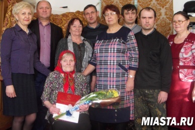 Труженице тыла, жительнице села Северо-Плетнево  Валентине Степановне Пуртовой 18 января 2019 года исполнилось 90 лет