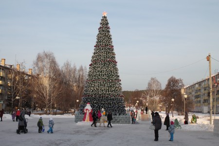 Перед новым годом.