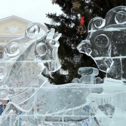 Ледовый городок в центре Тюмени торжественно откроют 26 декабря