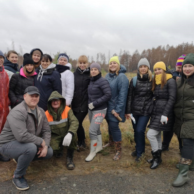 Представители тюменского Росреестра приняли участие в акции «Сохраним лес»