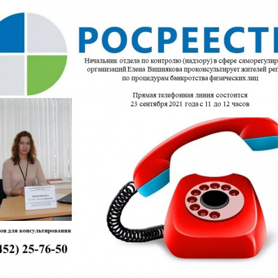 Тюменский Росреестр расскажет о процедурах банкротства  физических лиц