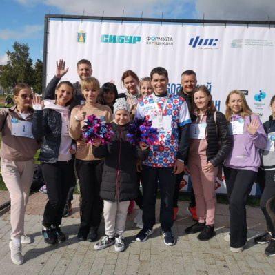 Сотрудники тюменского Росреестра приняли участие в Тобольском полумарафоне