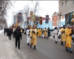 В Крещение по Тюмени пройдут два крестных хода