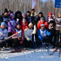 Февраль – время для лыжных гонок