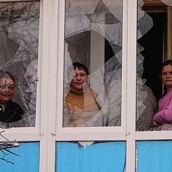 Донецк застыл в ожидании мира