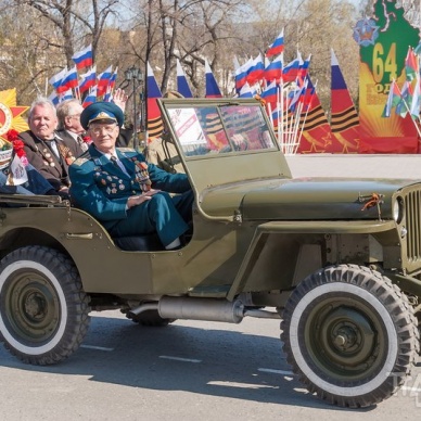 На праздновании 70-летия Победы в Тюмени ожидается самый многочисленный парад