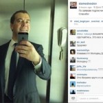 Благодаря селфи в лифте, подписчиков у Медведева стало полмиллиона
