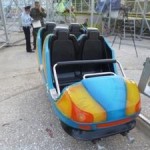 В Екатеринбурге на "Американских горках" сорвалась тележка с людьми