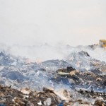 Из-за неизвестных поджигателей заводоуковцы вынуждены дышать смрадом от горящей свалки