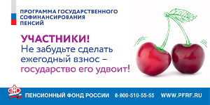 О Программе государственного софинансирования пенсий