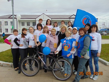 ПФР и СПР в Нижней Тавде ко Дню пожилого человека организовали велопробег