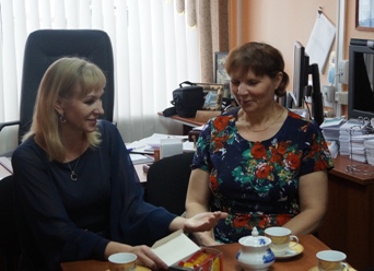 Встреча в Омутинской «Школе молодого пенсионера» за чашкой чая