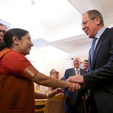 Сергей Лавров назвал привилегированным сотрудничество России и Индии