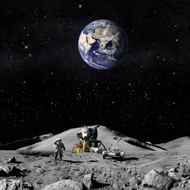 Стала известна дата высадки российских космонавтов на Луну