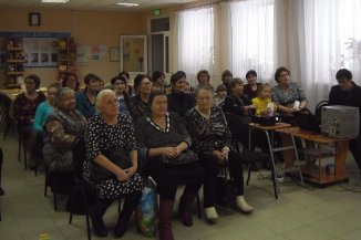 Встреча с мамами в библиотеке Вагайского района