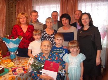 Чествуем долгожителей Юргинского района