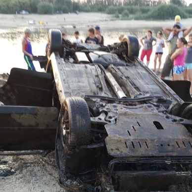 Подъём машины со дна  туры