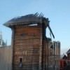 Культурная трагедия: в Ялуторовске сгорел деревянный острог.