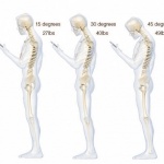 Использование смартфонов вредит позвоночнику