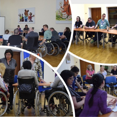 Встреча инвалидов-колясочников в рамках проекта «Академия независимой жизни для инвалидов»