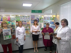 Сотрудники Клиентской службы (на правах отдела) в Юргинском районе провели встречу с коллективом ООО «Фармация»