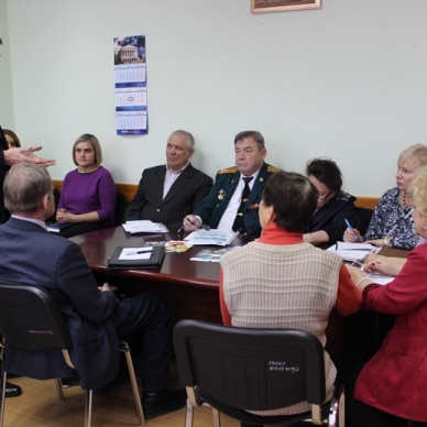 В Управлении ПФР в г. Тюмени состоялось заседание  с председателями ветеранских организаций города Тюмени